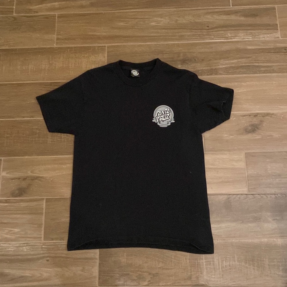 Santa Cruz Dot Tee | Color : Black | Size : M